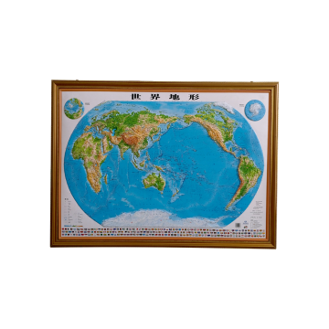 吴江世界地形模型