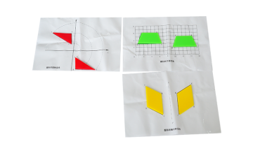 20532 Graphic transformation operation material